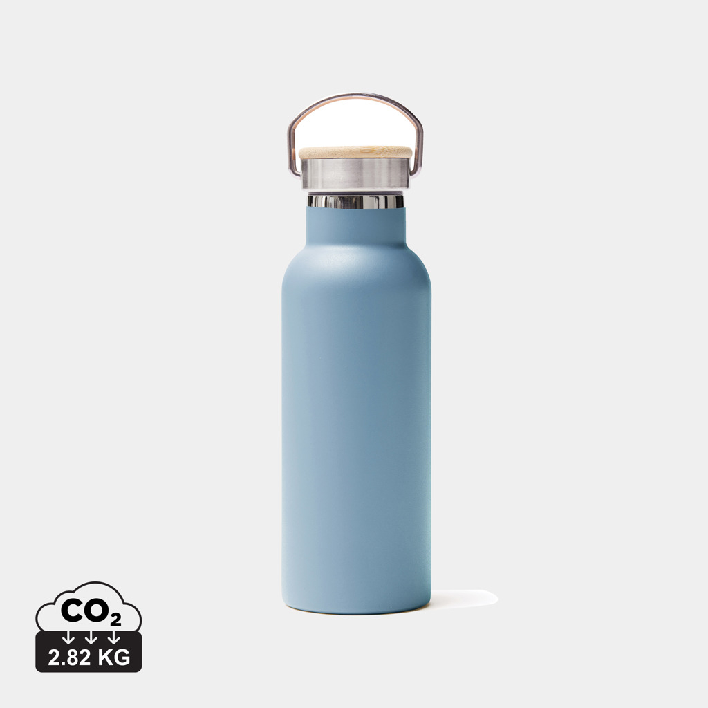 Bouteille inox publicitaire 500ml Miles VINGA Bleu clair